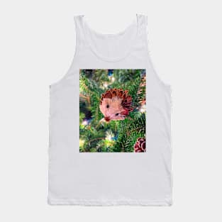 Christmas Tree Pinecone Mouse Decoration Tank Top